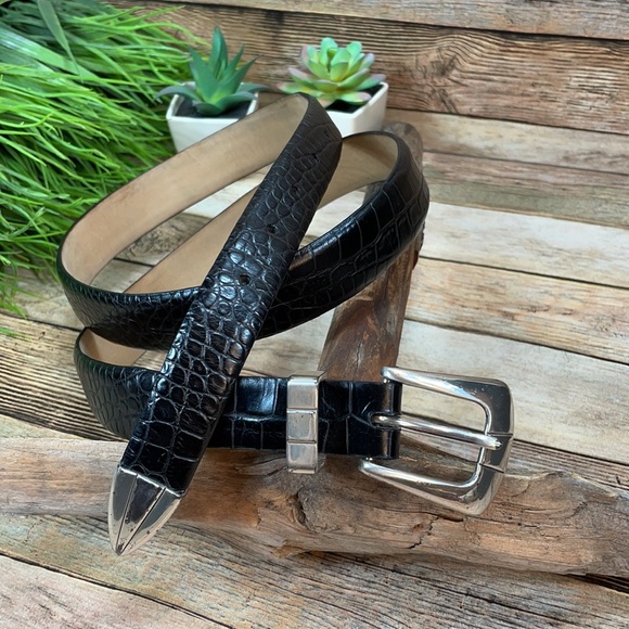 Leather Belt with removable Buckle Size 40 - Picture 10 of 10